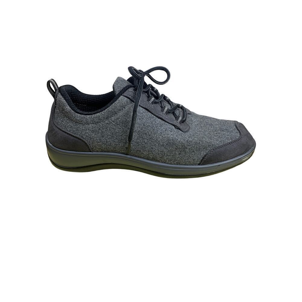 Orthofeet Sierra Grey Lace Up Orthopedic Sneakers Size 7.5